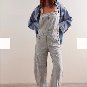 We The Free Striped Wide Leg Jumpsuit